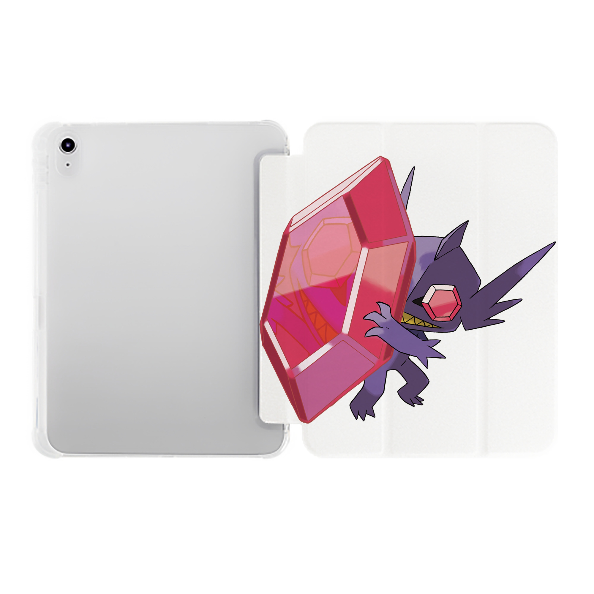 （画像用） ポケットモンスター Pokémon IPad ケース ペン収納付き 三つ折りスタンド PUレザー×シリコン 対応機種9.5/10.5/10.9インチ